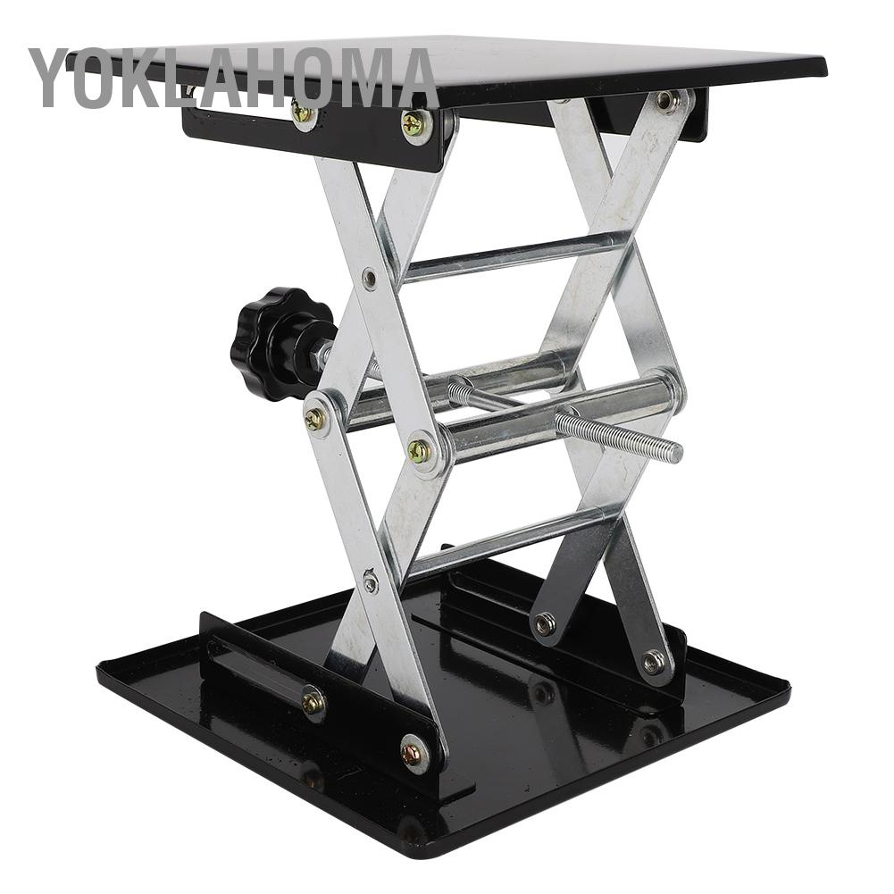 YOklahoma 200mm/150mm/100mm/90mm x Laboratory Lab Jack Lifting Platform ...