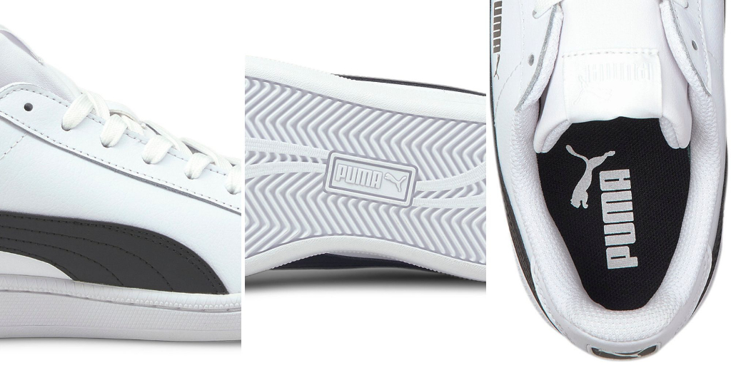 ภาพประกอบของ PUMA SPORT CLASSICS - รองเท้ากีฬา Smash Leather สีขาว - FTW - 35672211