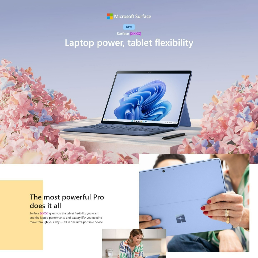 [Laptop] Microsoft Surface Pro 9 i7/16/256 Graphite + Surface Signature ...