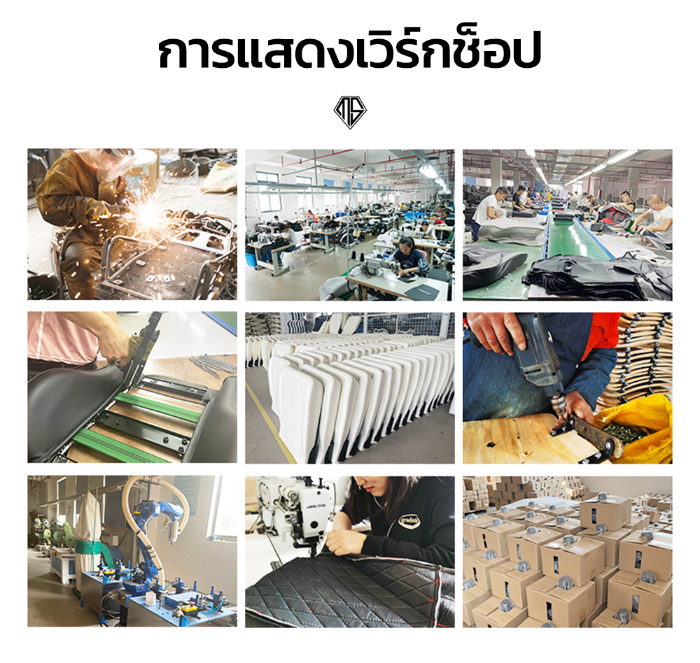 MUSSO รุ่น Navigator Series เก้าอี้เล่นเกม เนื้อผ้า พร้อมที่นั่งขนาดกว้างตามหลักสรีรศาสตร์ เก้าอี้สำนักงานปรับระดับได้ Gaming Chair เก้าอี้สีดำ เก้าอี้สีเทา