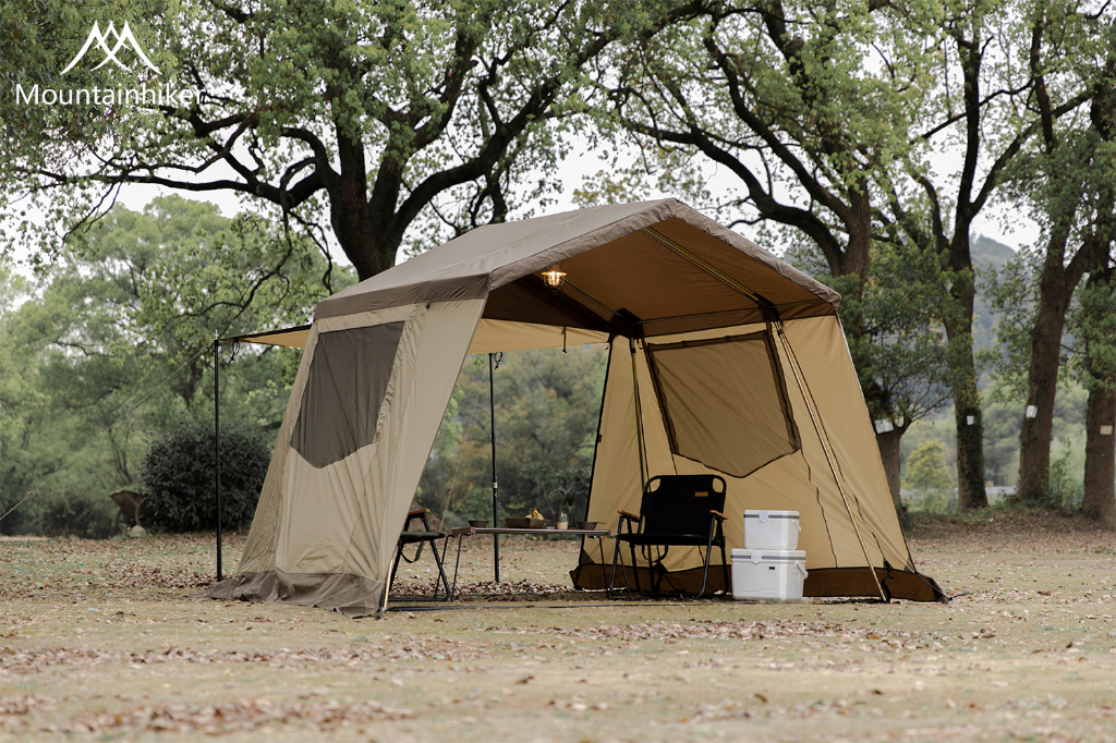 Mountainhiker Nishikawa Cabin tent ห้องนิชิกาวะ เต็นท์เคบิ้น ขนาด4-5คน กันแดด กันฝนได้ดี เต็นท์ทรงบ้าน เต็นท์ทรงogawa