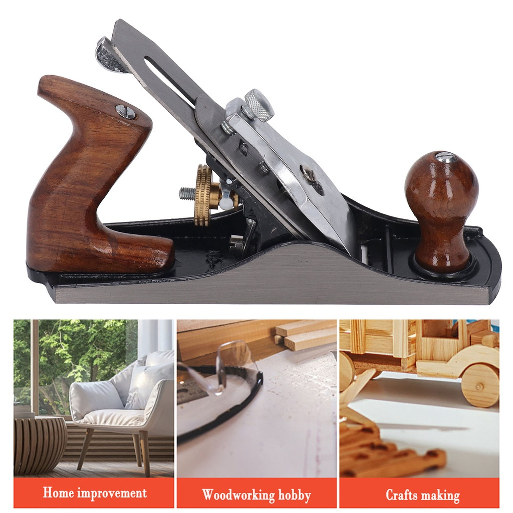 Bench Hand Plane Sharply Blade Smoothly Base Ergonomic Handle Small ...