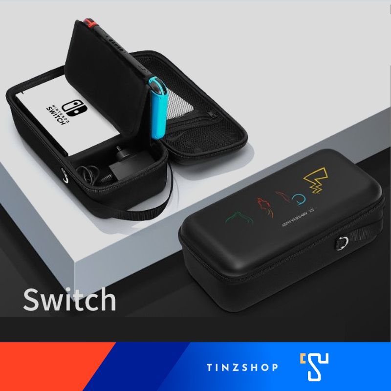 มุมมองเพิ่มเติมเกี่ยวกับ Zint : Thick Airfoam for Nintendo Switch Oled + Dock , Pouch , Case กระเป๋า ใส่เครื่องเกม + Dock กระเป๋าหนา