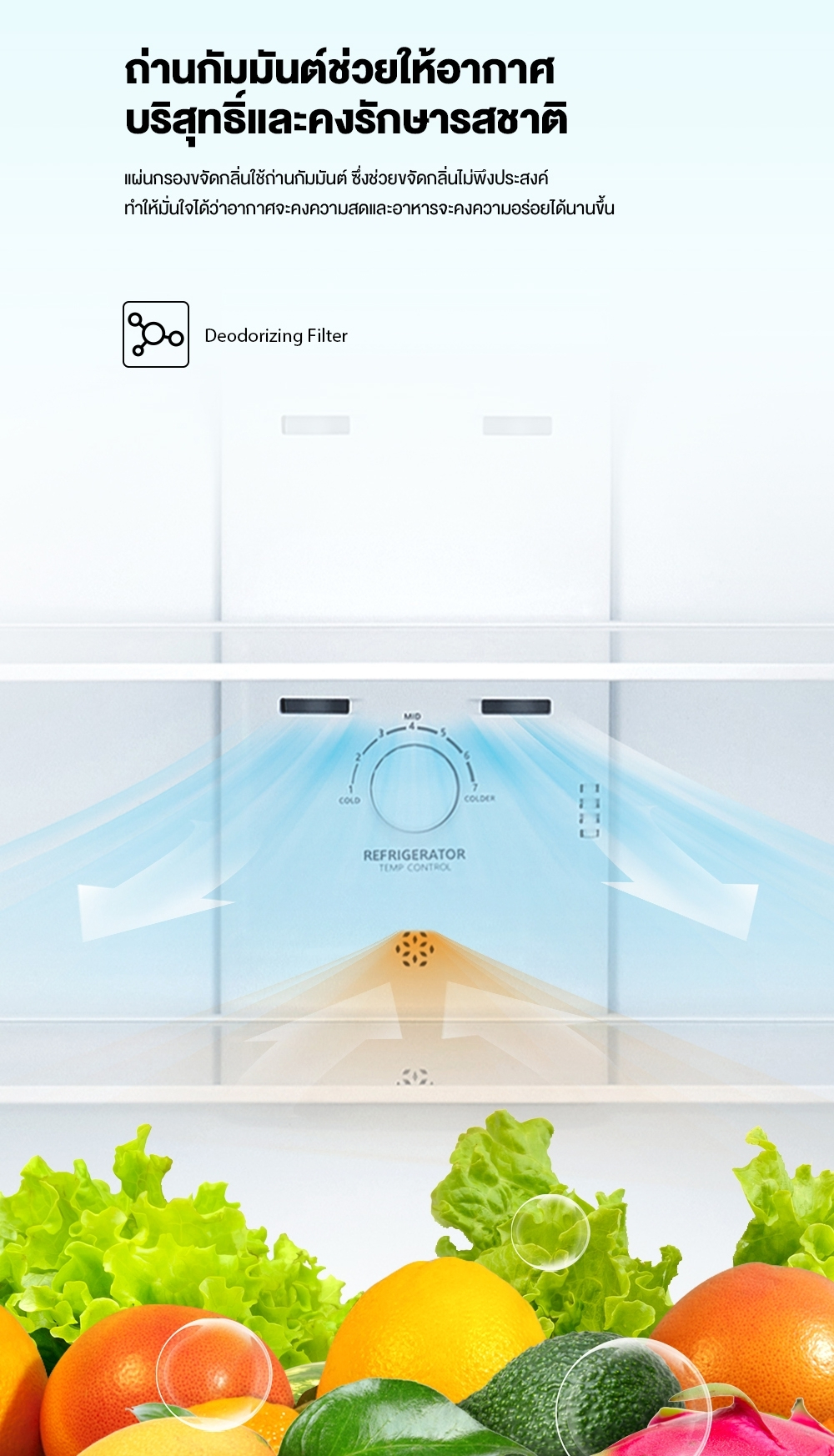 รูปภาพเพิ่มเติมของ Hisense ตู้เย็น 2 ประตู :5.9Q / 168 ลิตร รุ่น ERT169B