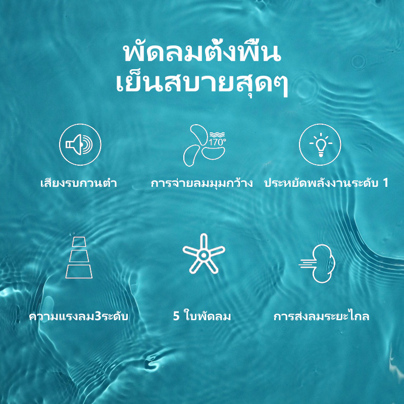 ภาพประกอบคำอธิบาย Yotex พัดลม พัดลมตั้งพื้น พัดลมไฟฟ้า 5 ใบพัด ขนาด 16 นิ้ว ปรับระดับได้ พัดลมอุตสาหกรรม Electric fan floor fan household