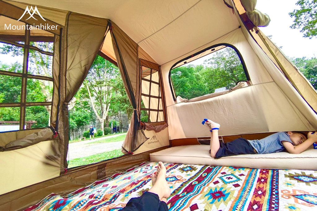 Mountainhiker Nishikawa Cabin tent ห้องนิชิกาวะ เต็นท์เคบิ้น ขนาด4-5คน กันแดด กันฝนได้ดี เต็นท์ทรงบ้าน เต็นท์ทรงogawa
