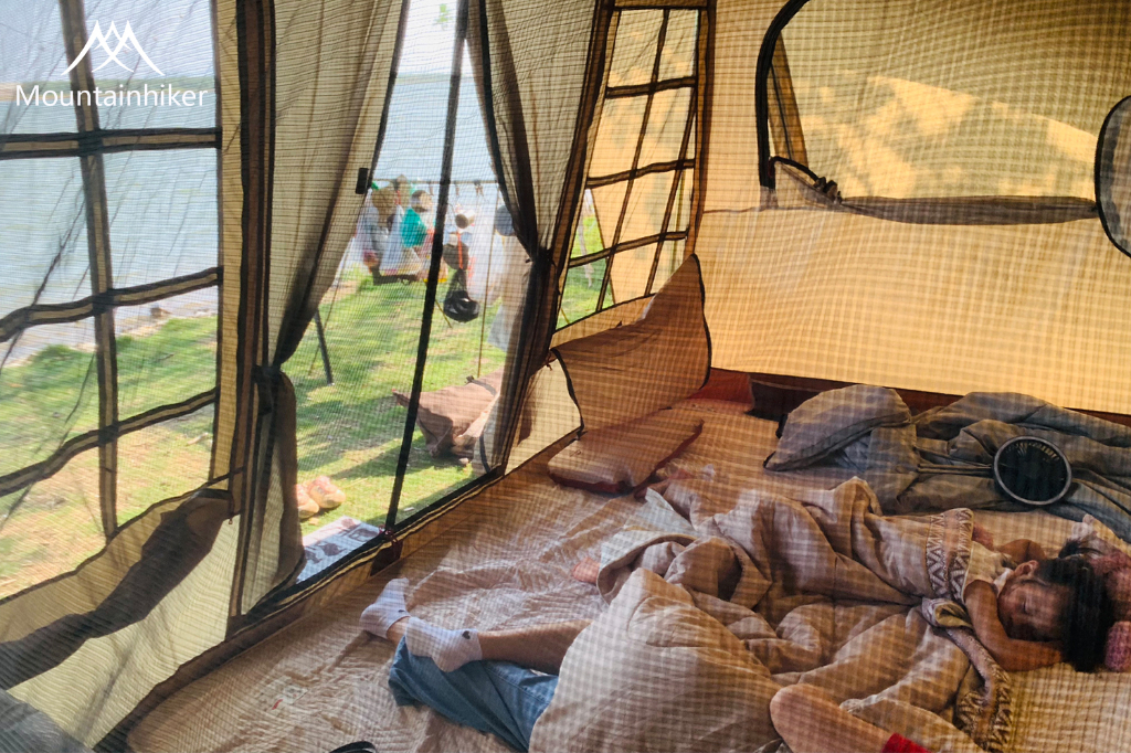 Mountainhiker Nishikawa Cabin tent ห้องนิชิกาวะ เต็นท์เคบิ้น ขนาด4-5คน กันแดด กันฝนได้ดี เต็นท์ทรงบ้าน เต็นท์ทรงogawa