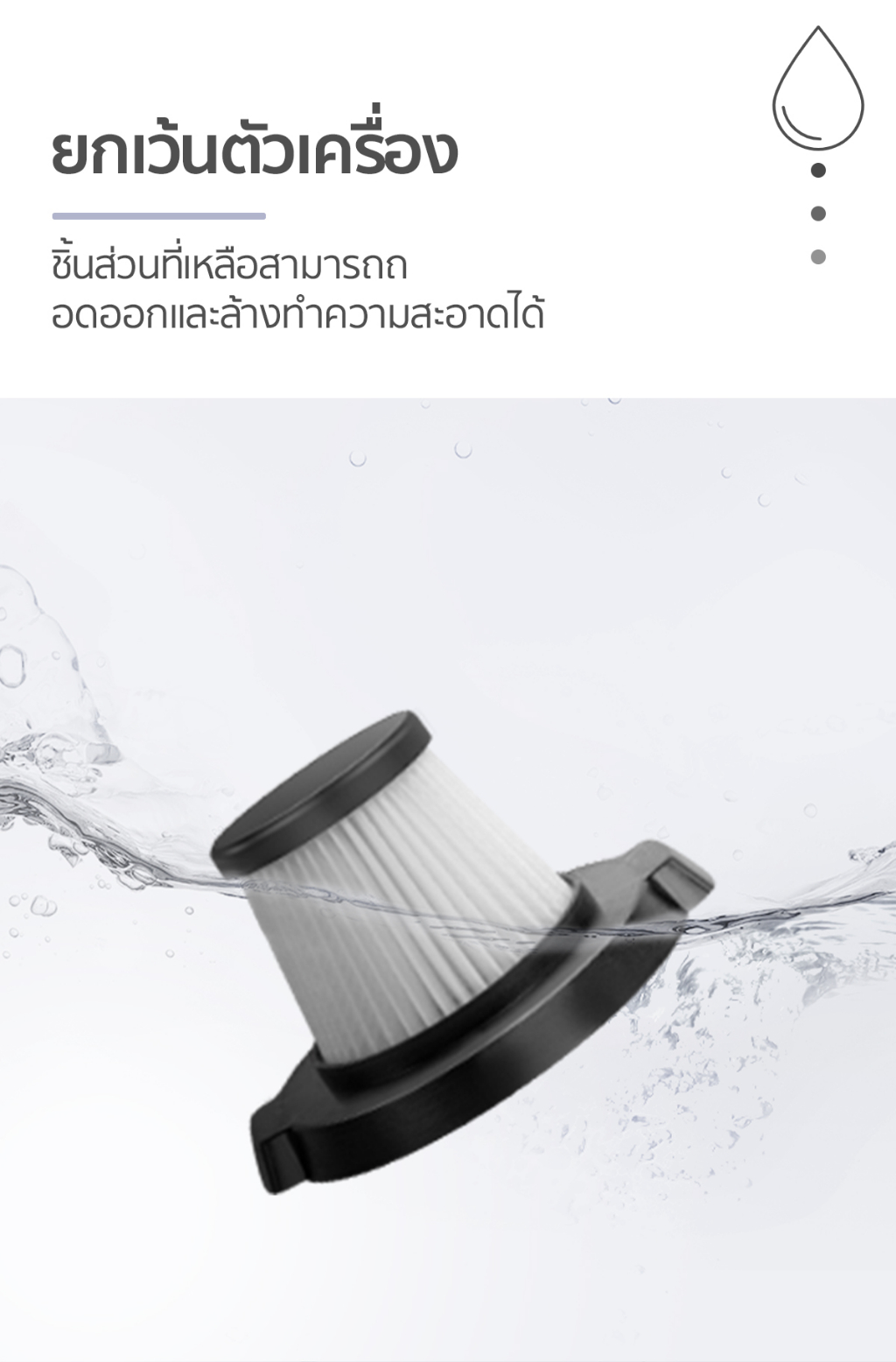 รูปภาพของ Simplus เครื่องดูดฝุ่นแบบมีสาย 12000pa แรงดูดสูง เหมาะสำหรับอพาร์ทเมนท์ขนาดเล็ก เครื่องดูดฝุ่น XCQI002