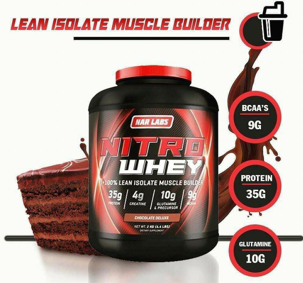 NAR LABS™ Nitro Whey 4.4 lbs เวย์โปรตีนสูง 35 กรัม | Shopee Thailand