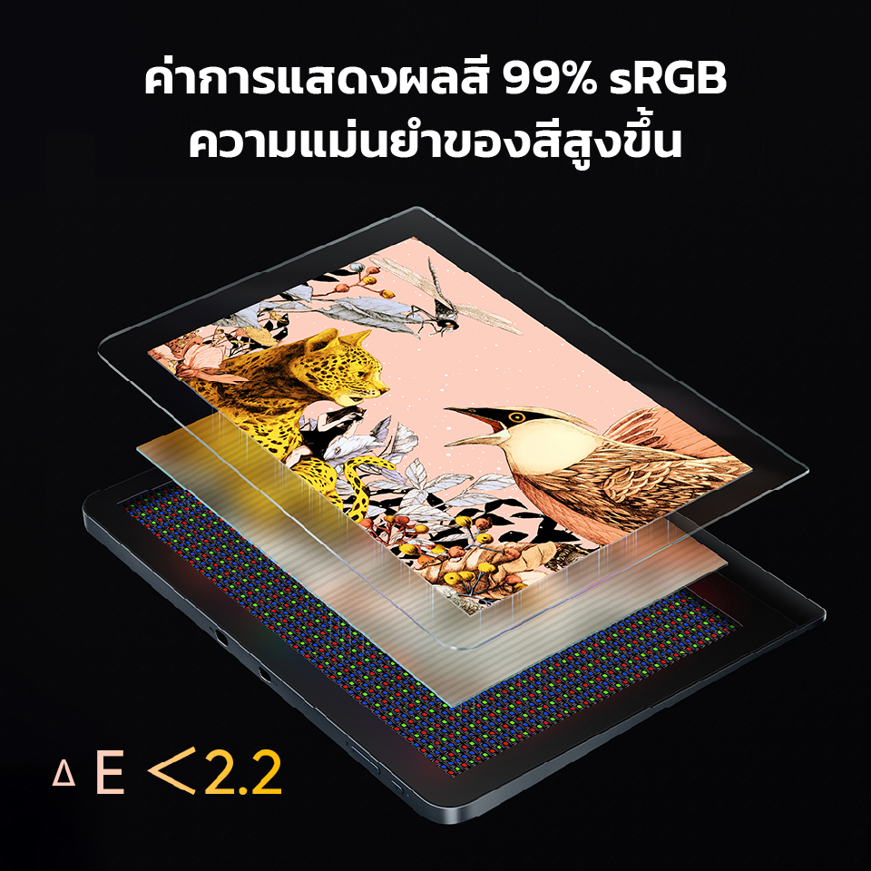 XPPen Artist Pro 16 (Gen 2) เมาส์ปากกา แบบจอวาด ขนาด 16 นิ้ว แรงกด 16,384 ระดับ รองรับการเอียงบรัช