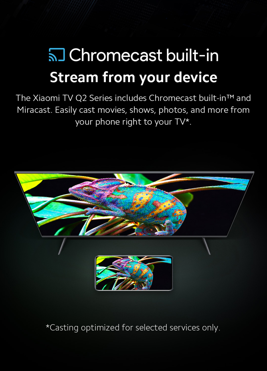 Xiaomi PREMIUM QLED 4K Google TV 2023 TV Q2 ขนาด 55 นิ้ว Smart TV (รุ่น 55Q2) | รับประกัน 3 ปี