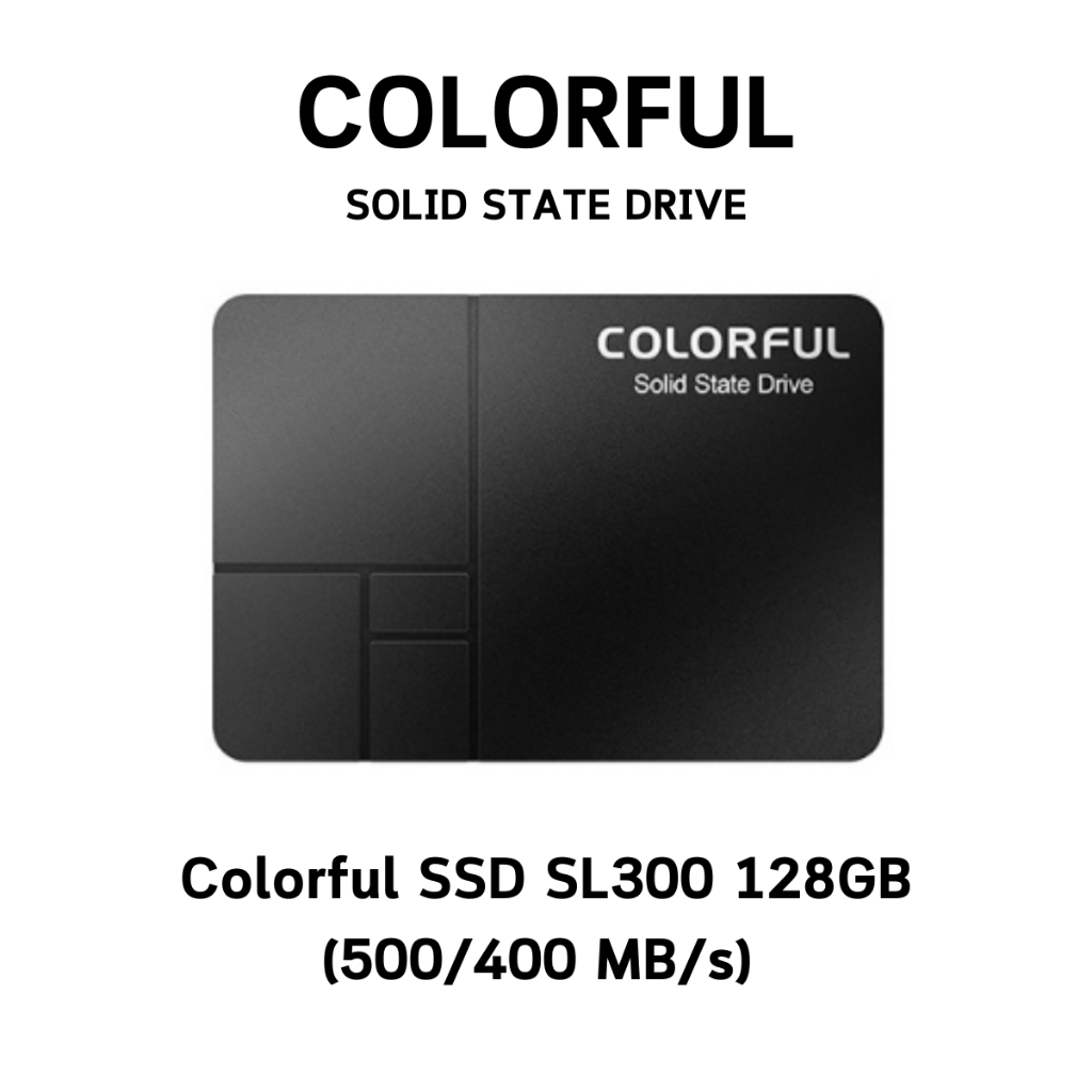 ลองดูภาพสินค้า COLORFUL SSD SL300 ขนาด 120GB (500/450 MB/s) รับประกัน 3 ปี โดย Devas IPASON