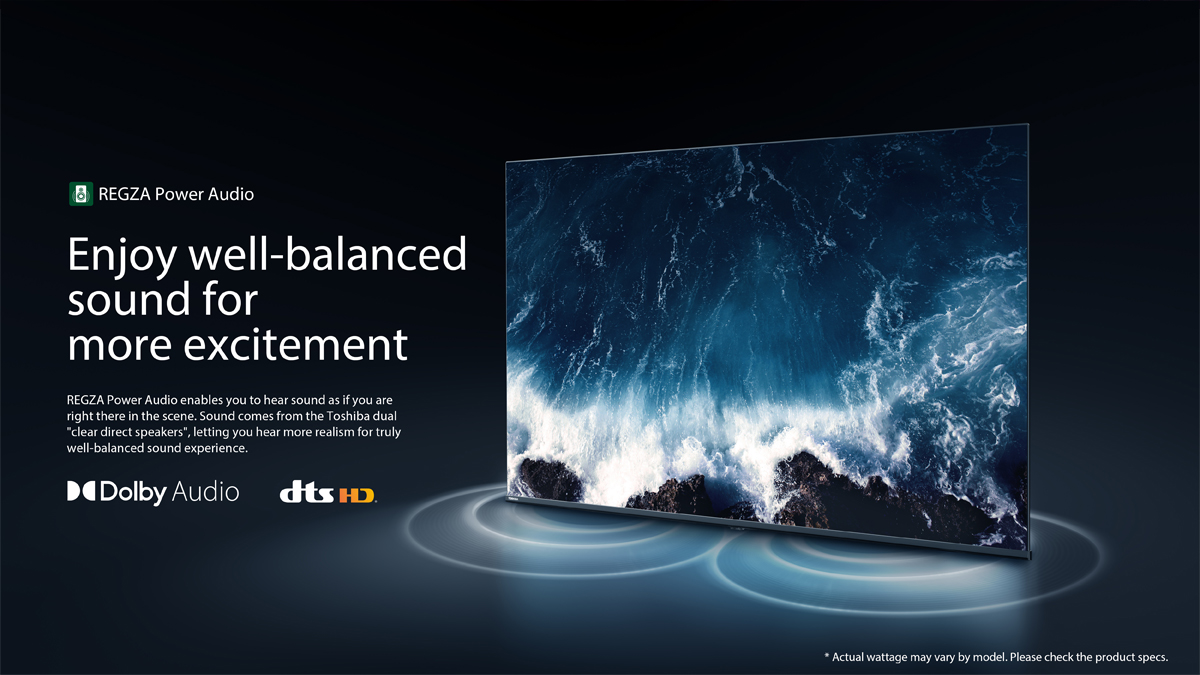Toshiba TV 43V35MP ทีวี 43 นิ้ว Full HD Wi-Fi Bluetooth Google assistant Voice Control Android TV
