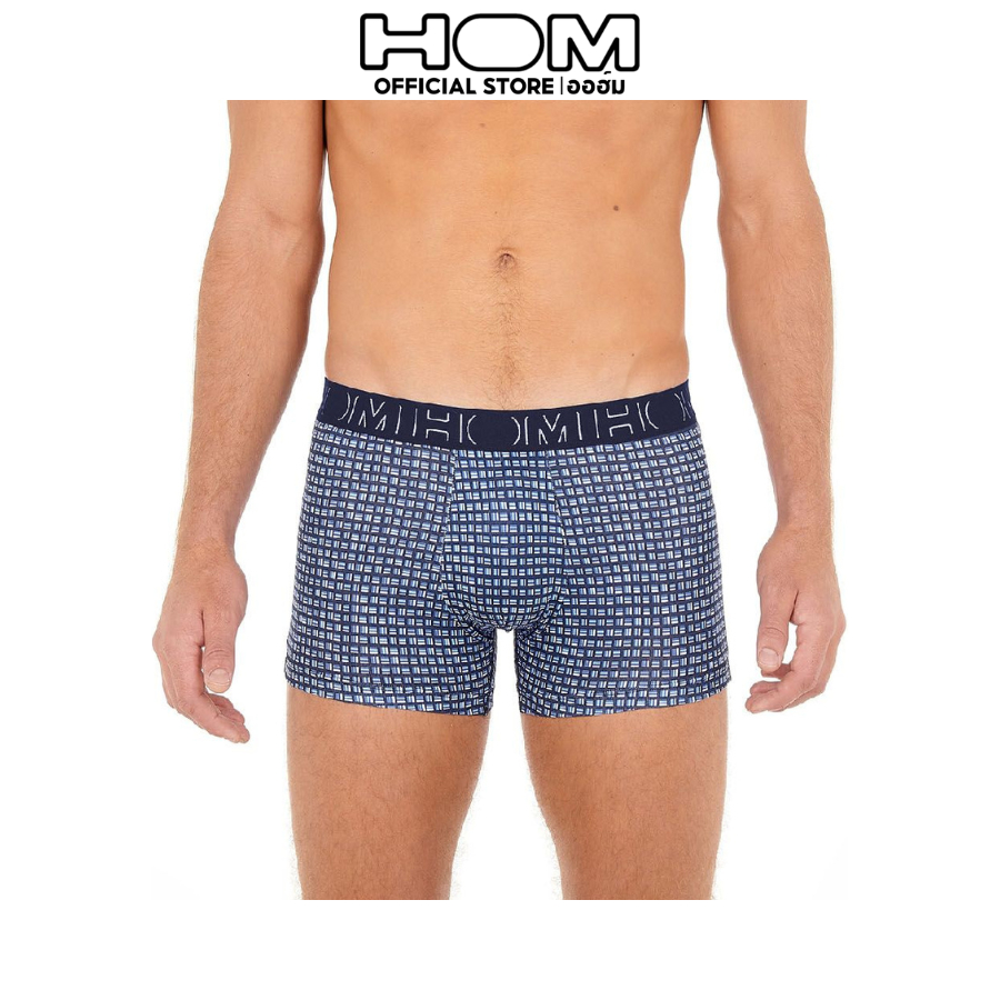 HOM (ออฮ์ม) รุ่น 402436-T034 กกน.ชาย Boxer pack 3 Cotton บ๊อกเซอร์ ทรง ...