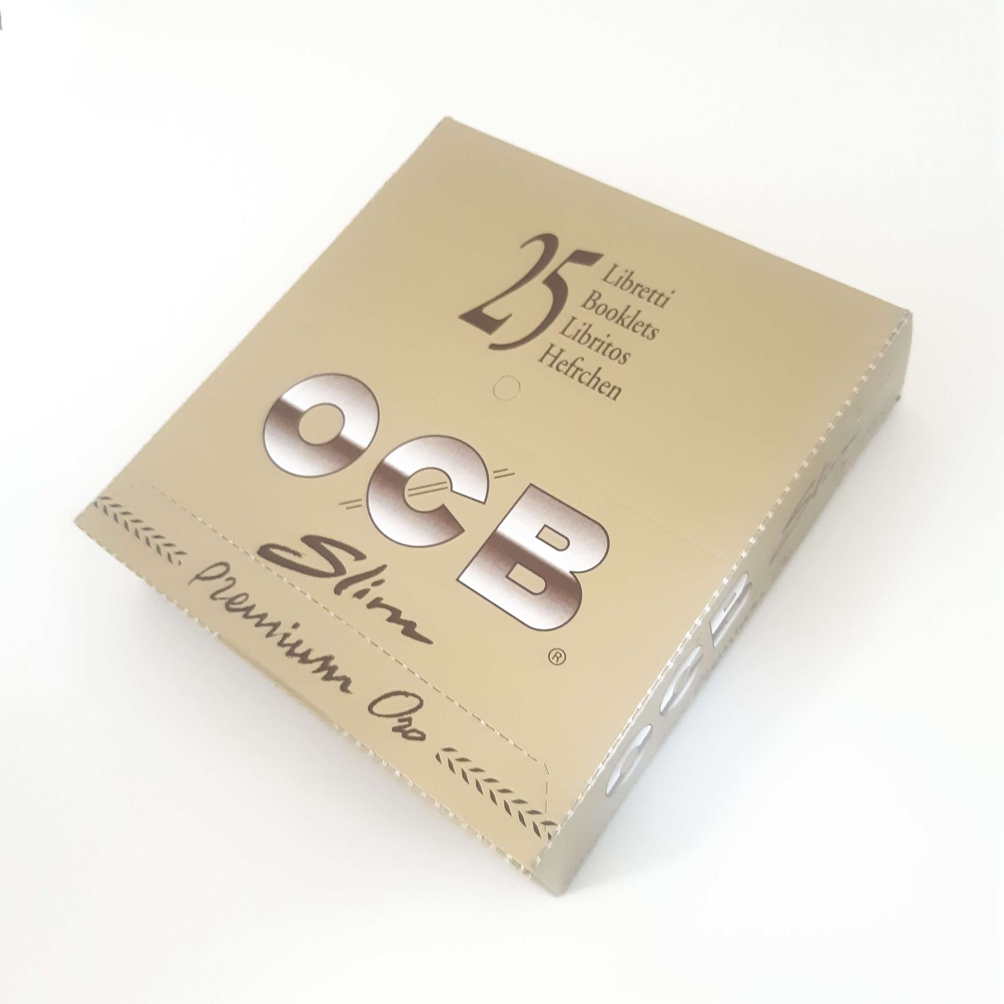 กระดาษโรล OCB PREMIUM SLIM GOLD 25 booklets | Shopee Thailand