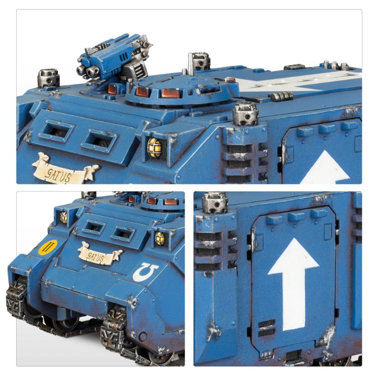[BSF พร้อมส่ง]Warhammer 40K: SPACE MARINES: RAZORBACK โมเดลเกมสจำลอง ...