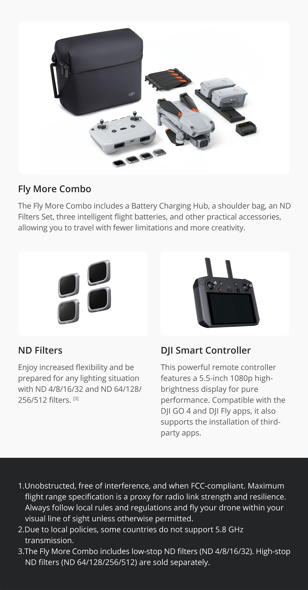 เกี่ยวกับสินค้า DJI AIR 2S I ดีเจไอ AIR 2S โดรนขนาดกะทัดรัด ครบและจบในเครื่องเดียว คมชัดสูงสุดถึง 4K