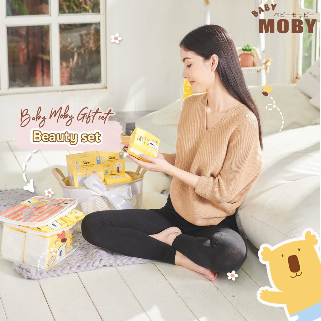 ภาพอธิบายเพิ่มเติมของ Baby Moby ชุดบิวตี้เซ็ตสำหรับคุณผู้หญิง (Beauty Set) กระเป๋าสำหรับคุณแม่ ชุดอุปกรณ์พกพาสำหรับคุณแม่