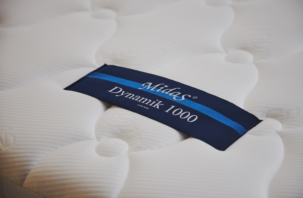 Midas รุ่น Dynamik 1000 ที่นอนยางพาราแท้ไฮบริด หนา 7 นิ้ว นำเข้าจากเบลเยี่ยม รองรับสรีระ ลดอาการปวดหลัง