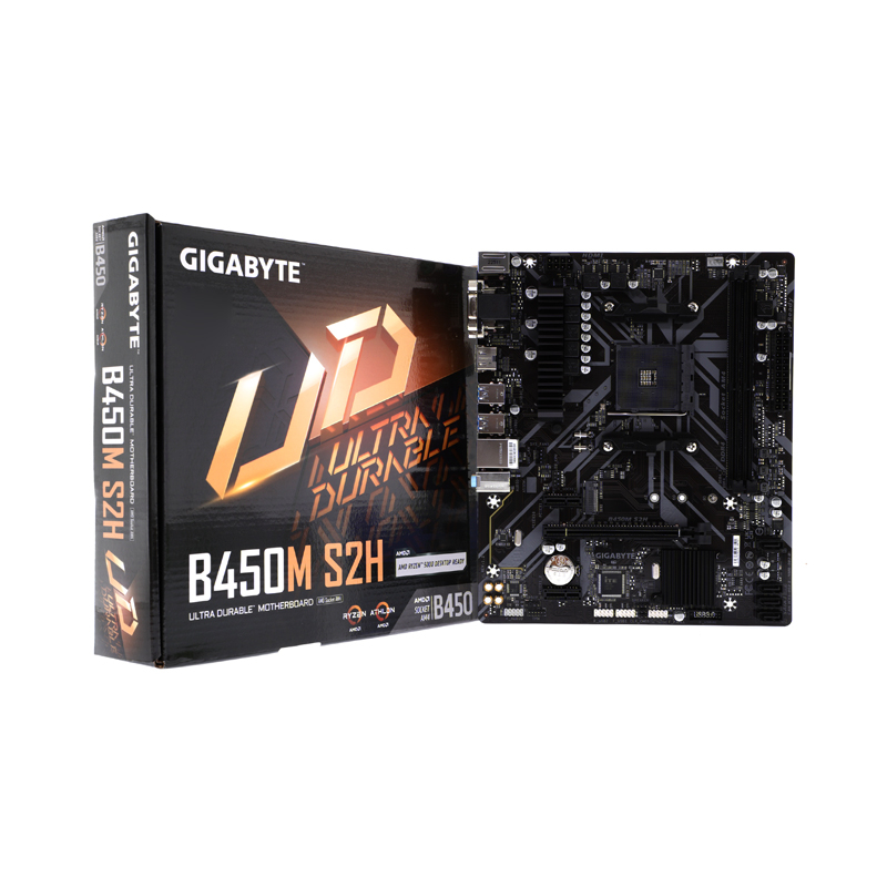 GIGABYTE MAINBOARD (AM4) B450M-S2H A0149216 Shopee