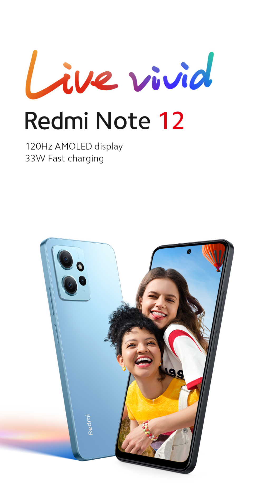 ภาพประกอบของ Xiaomi Redmi Note 12 6GB+128GB รับประกัน 15 เดือน