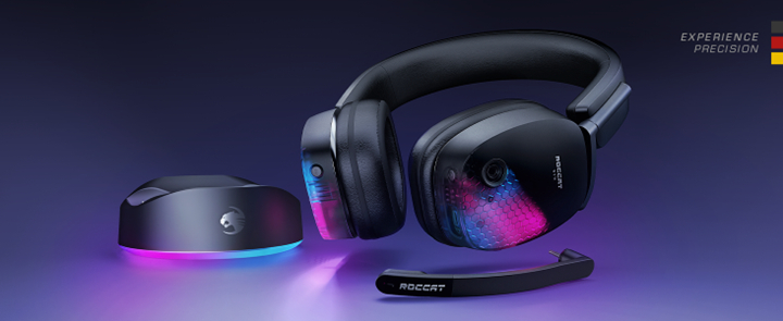 หูฟังเกมมิ่ง Roccat GAMING HEADSETS รุ่น SYN MAX AIR (ROC-14-155-01FG ...