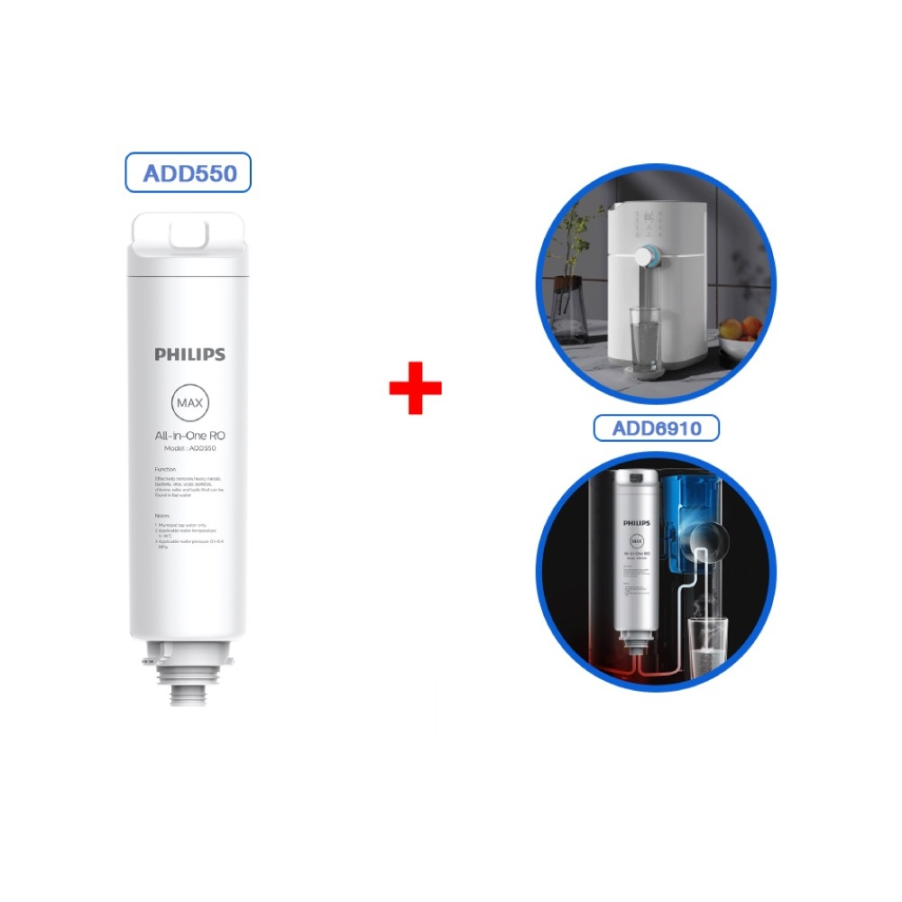 [ลดเหลือ 3231] Philips RO DISPENSER FILTER ใส้กรอง ADD550 สำหรับเครื่อง ...