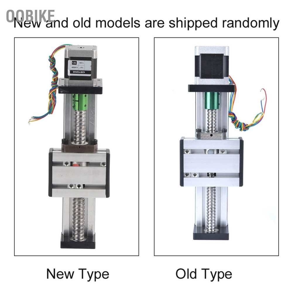 100mm Stroke Single Shaft Ball Screw Linear Guide Rail CNC Sliding ...
