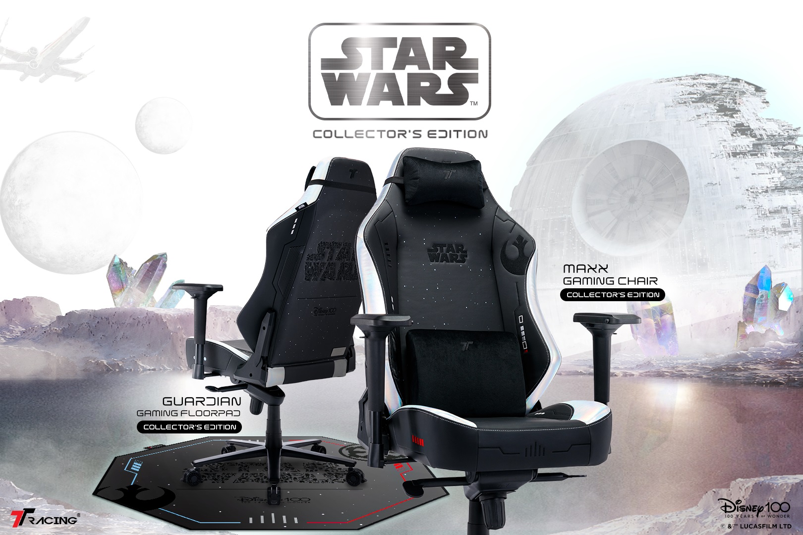 TTRacing Maxx Gaming Chair Star Wars Collectors Edition เก้าอี้เกมมิ่ง (ฉลองครบรอบ 100 ปีของ