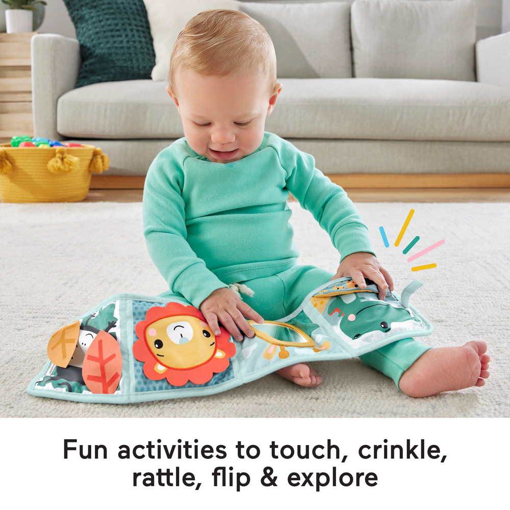 Fisher-Price Fold & Play Activity Panel ฟิชเชอร์ ไพรซ์ หนังสือพับเพื่อ ...