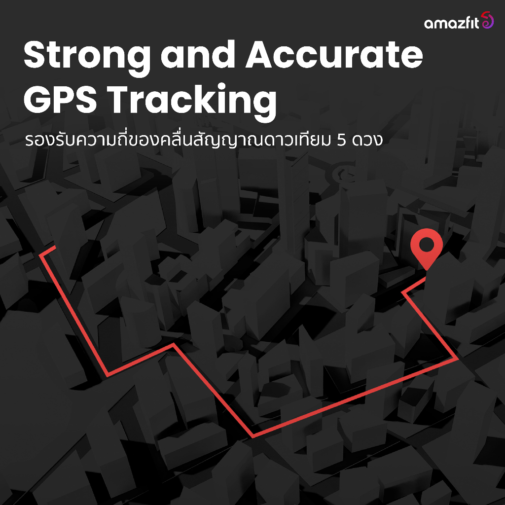 Amazfit GTR Mini 43mm Smart Watch มี GPS แม่นยำ โหมดกีฬา 120+ แบตอึด 14 วัน ตรวจสุขภาพ 24 ชม. กันน้ำ 5ATM