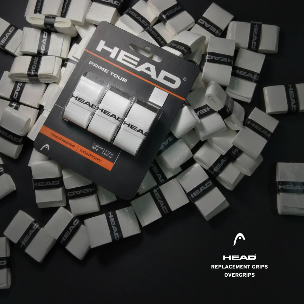 ภาพอธิบายเพิ่มเติมของ Head เทปพันด้าม/กริ๊ปพันด้ามไม้เทนนิส 3 Prime Tour Overgrips Tape Racket Tennis 3 Pack ( 285621 )