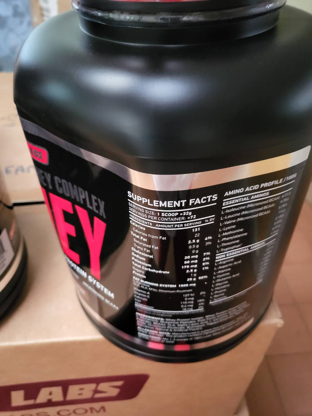บุบ) สินค้ามีตำหนิ !! NAR LABS™LEANWHEY 5 LBS โปรดอ่านรายละเอียดก่อน ...