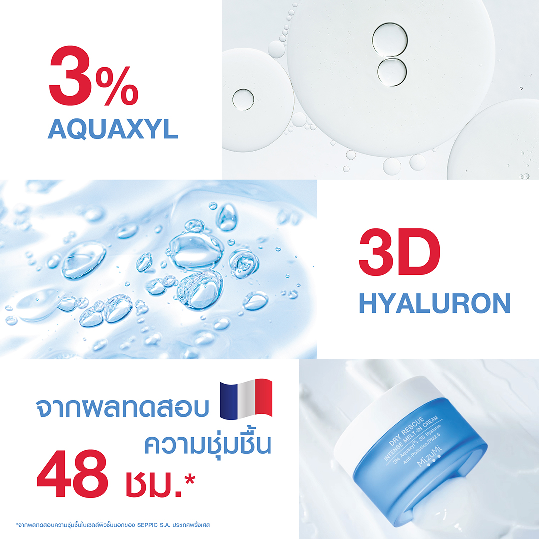 [แพ็คคู่]MizuMi Dry Rescue Intense Melt-In Cream 45ml มอยส์เจอร์ไรเซอร์ ...