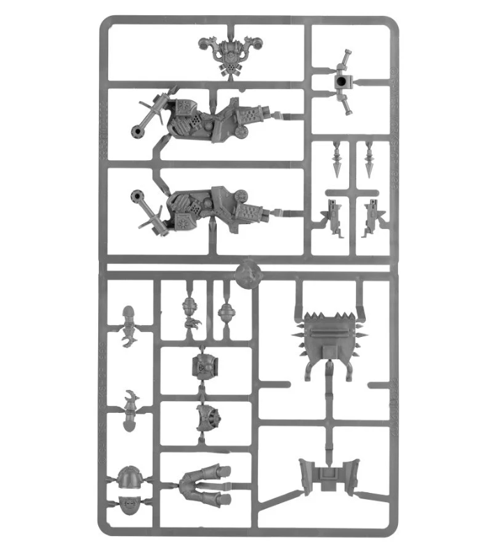 [GW พร้อมส่ง] WARHAMMER 40K: CHAOS SPACE MARINES : CHAOS BIKERS โมเดล ...