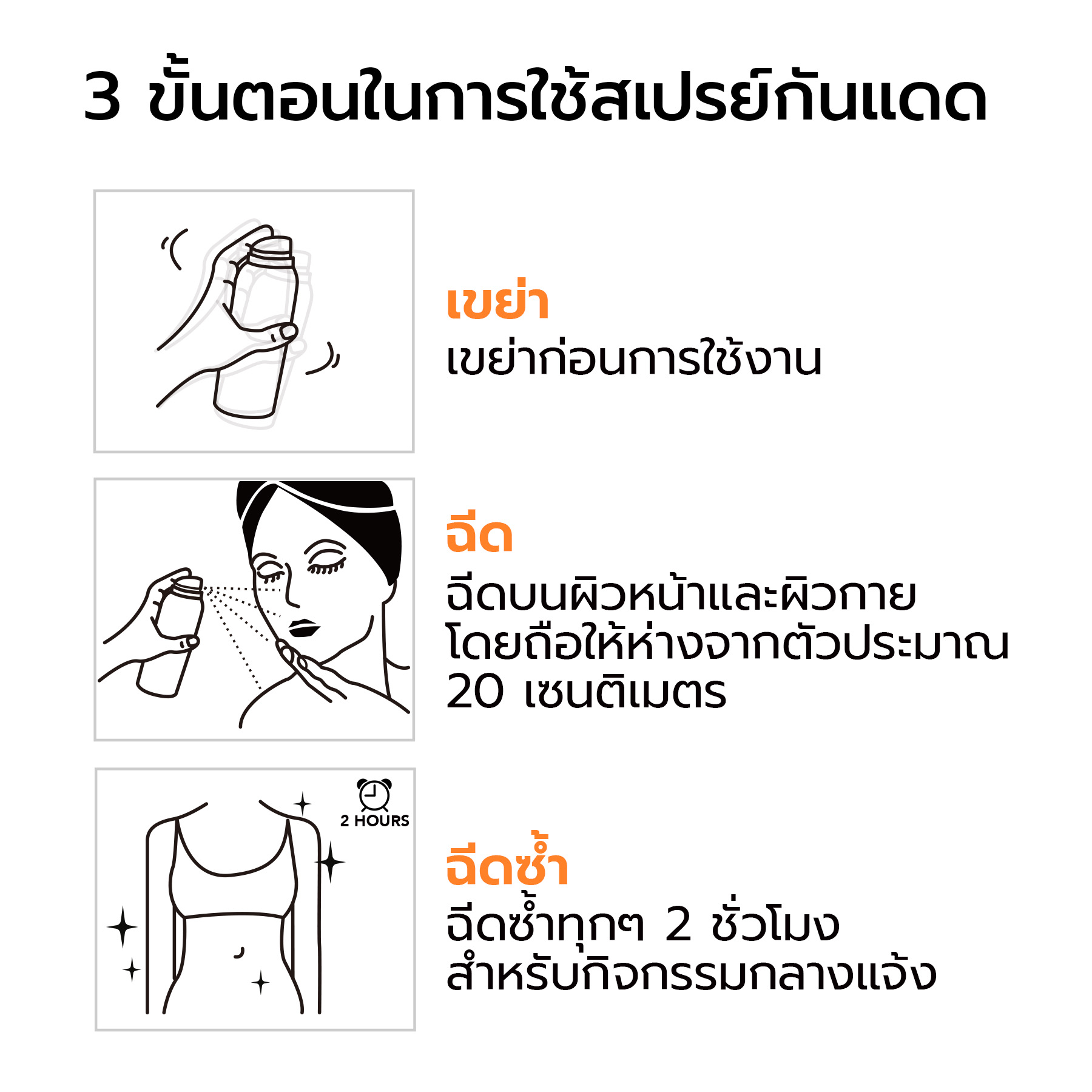 YOU SUNBRELLA Airy Outdoor Sunscreen Spray SPF 50+ PA ++++ สเปรย์กันแดด ...