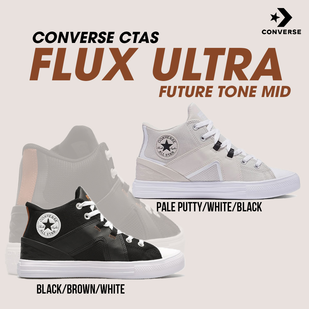 Converse Collection รองเท้าผ้าใบ รองเท้าแฟชั่น UX CTAS Flux Ultra MID ...