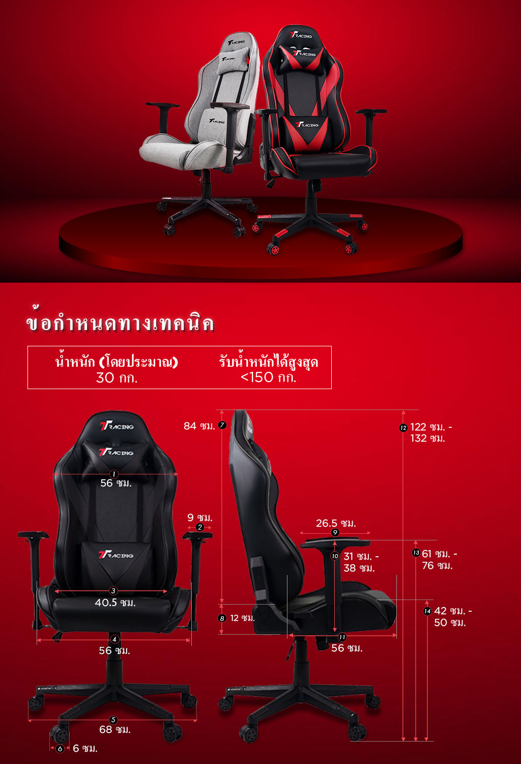 TTRacing Swift X 2020 Gaming Chair Seat เก้าอี้ Black Panther - Ant-Man Edition เก้าอี้สำนักงาน เก้าอี้เกมมิ่ง เก้าอี้เบาะ นุ่ม เกรดพรีเมี่ยม