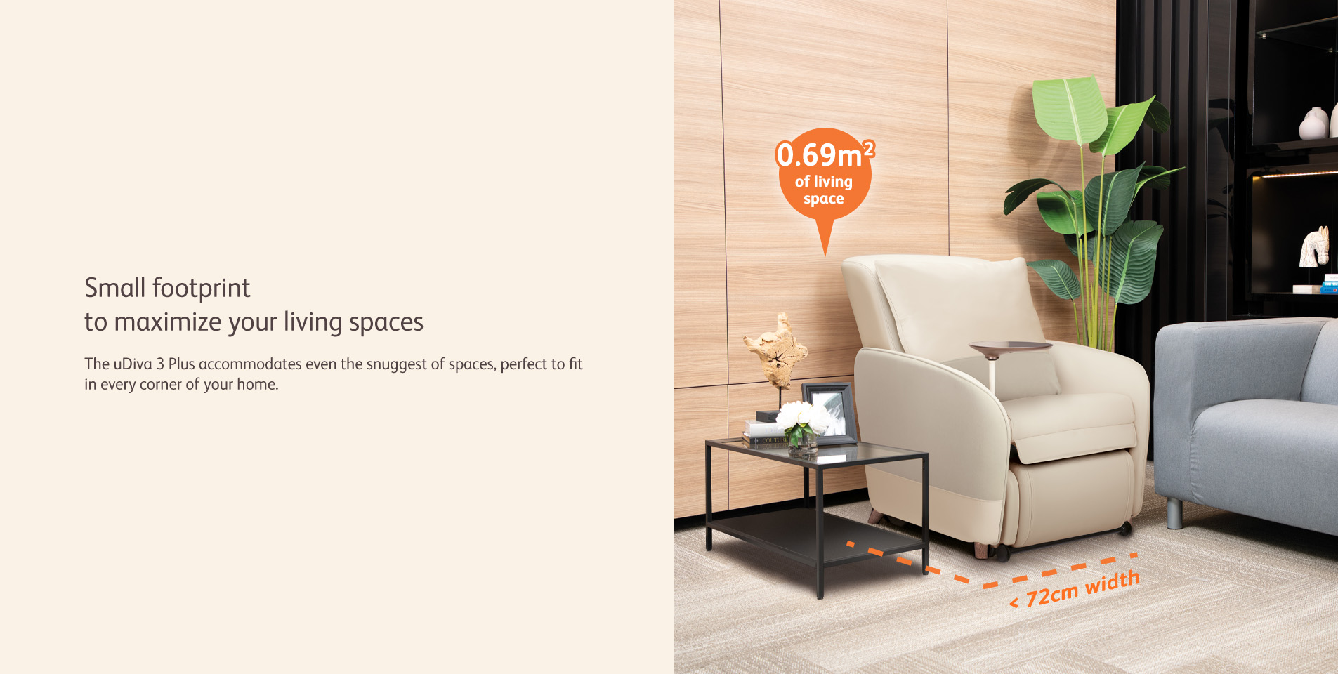 OSIM uDiva 3 PLUS เก้าอี้นวดไฟฟ้า รุ่น uDiva 3 PLUS (Powered by AI) โซฟานวด โซฟานวดไฟฟ้า เสริมความผ่อนคลาย คลายกล้ามเนื้อดีเยี่ยม เพื่อบำบัดความผ่อนคลายขั้นสุด