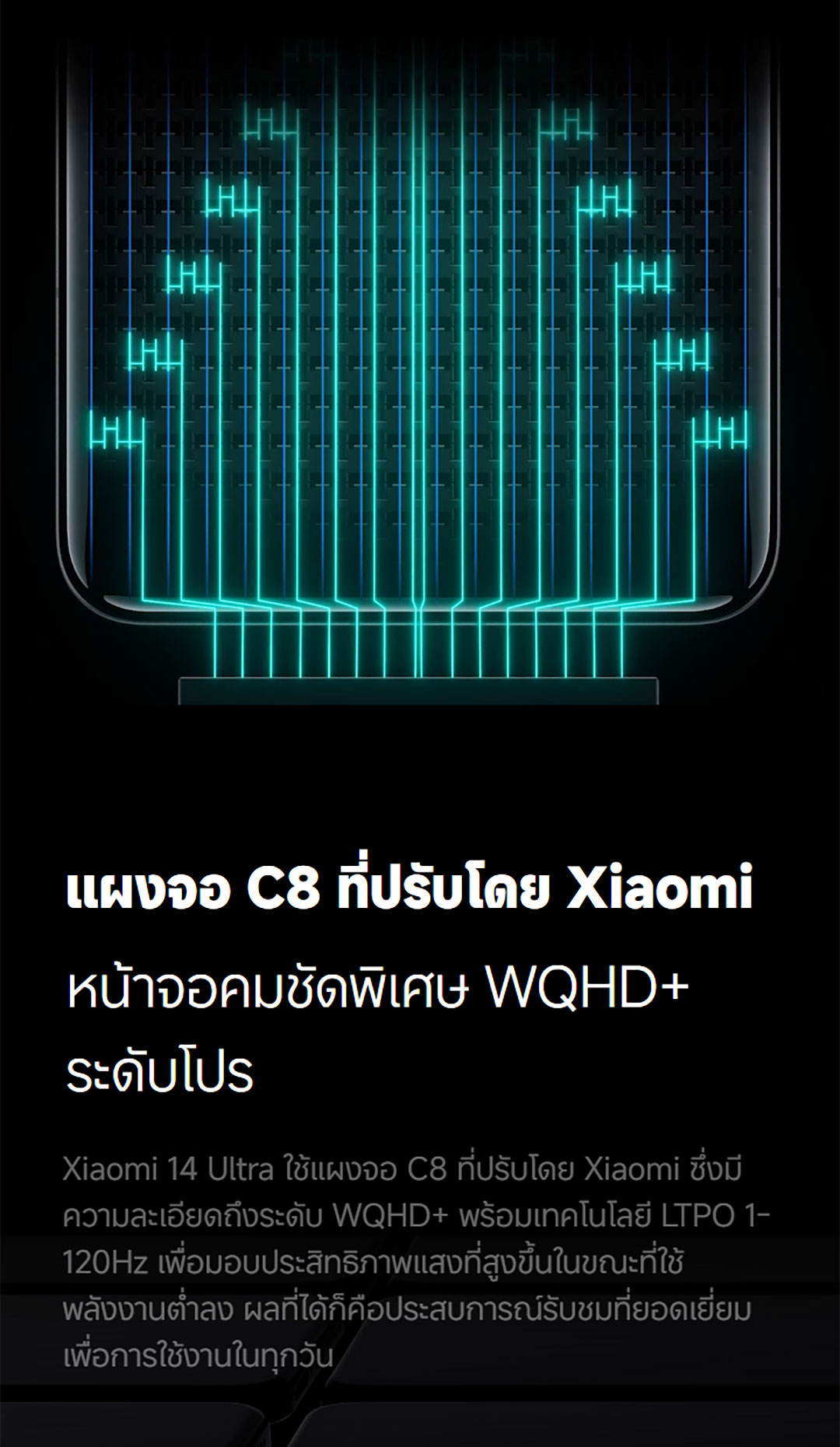 Xiaomi 14 Ultra 16+512 | โทรศัพท์มือถือชิปเซ็ท Snapdragon Gen 3 เลนส์ออปติคอล summilux จาก Leica ชาร์จเร็ว 90W