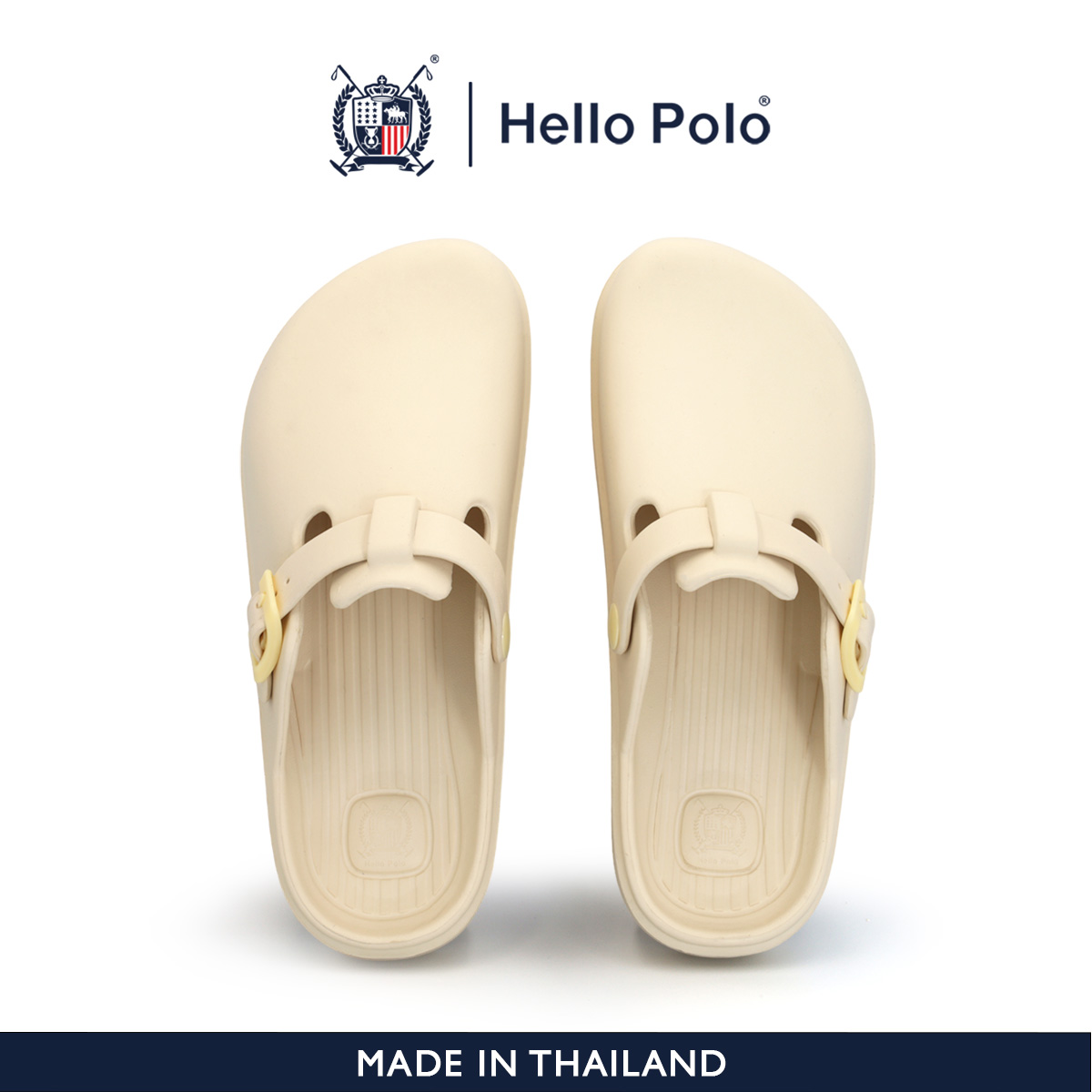 Hello Polo แฟชั่นฤดูร้อนสำหรับผู้ ผู้หญิง รองเท้าแตะกันลื่น, เบาสบาย ทน ...
