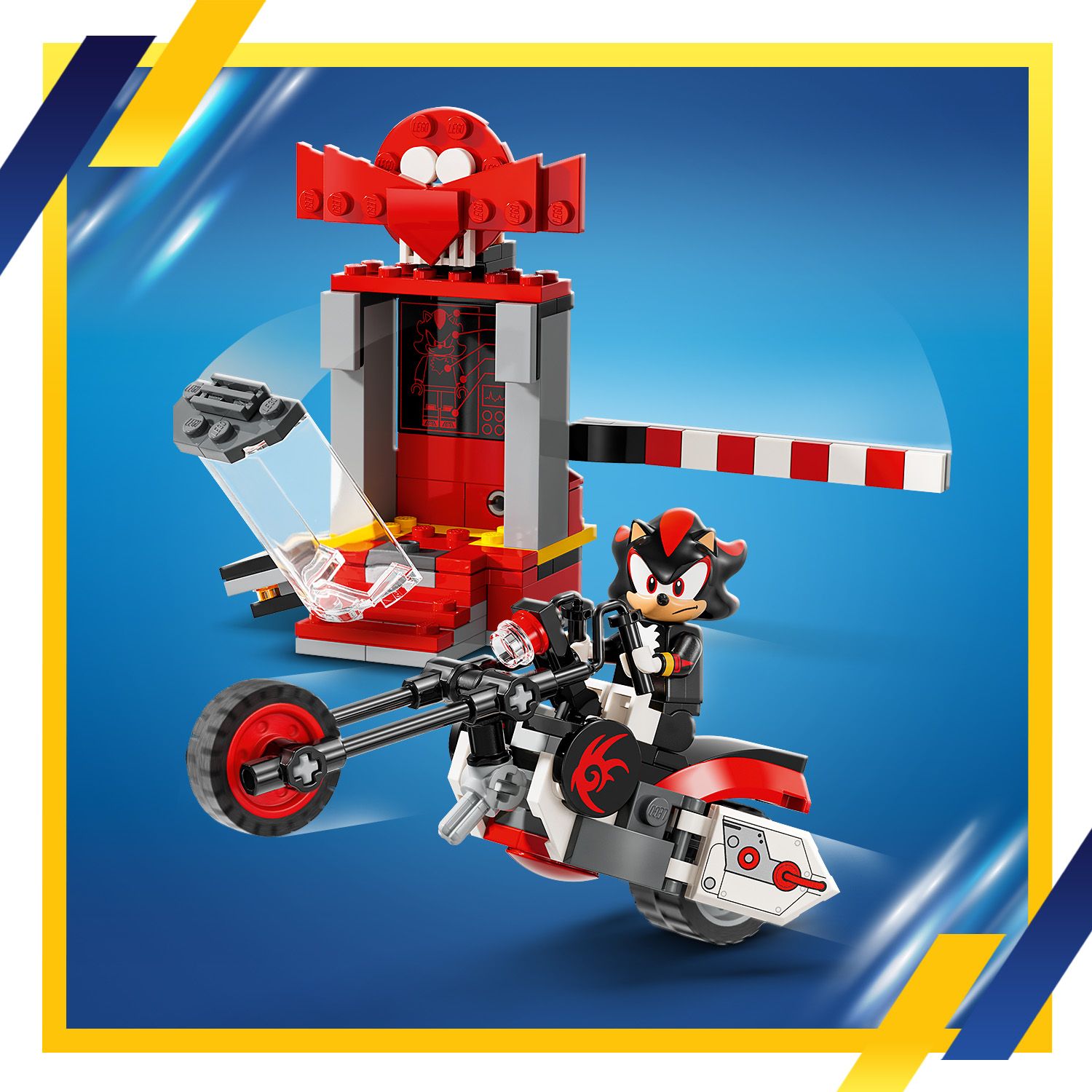 LEGO Sonic the Hedgehog 76995 Shadow the Hedgehog Escape (196 Pieces ...