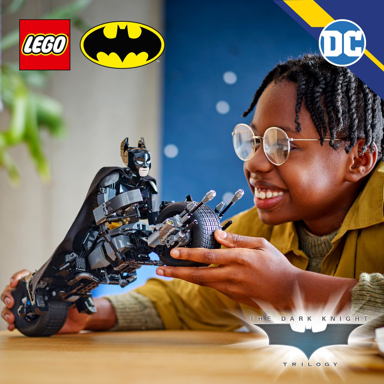 LEGO Super Heroes DC 76273 Batman Construction Figure and the Bat-Pod ...
