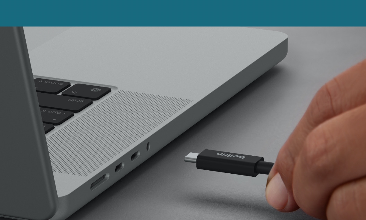 Belkin INZ002 สาย Thunderbolt 4 ความยาว 2 เมตร รองรับกำลังไฟ 100 วัตต์ ...