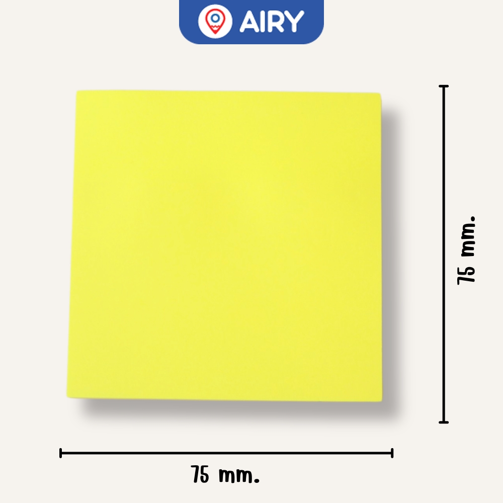 กระดาษโน๊ต AIHAO สติ๊กเกอร์ สมุดโน๊ต กระดาษกาว โพสอิท เครื่องเขียน ...