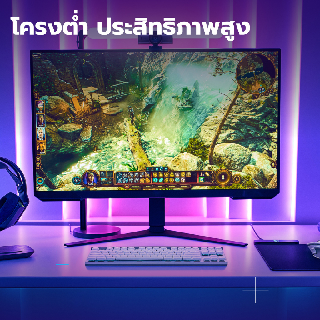 Logitech G515 Lightspeed TKL LIGHTSPEED Wireless RGB Mechanical Gaming ...