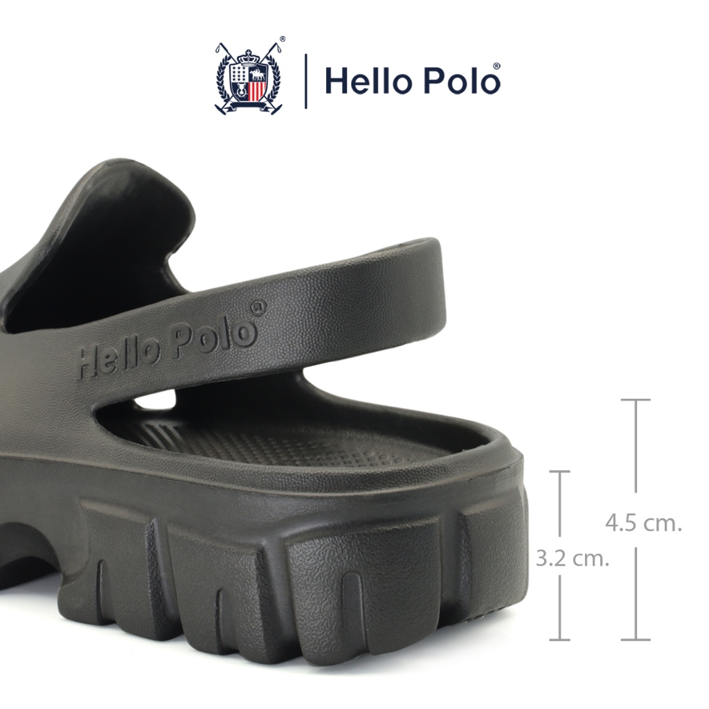 Hello Polo HP8025 รองเท้ารัดส้น รองเท้าแตะแบบสวม UNISEX Size 36 - 45 ...
