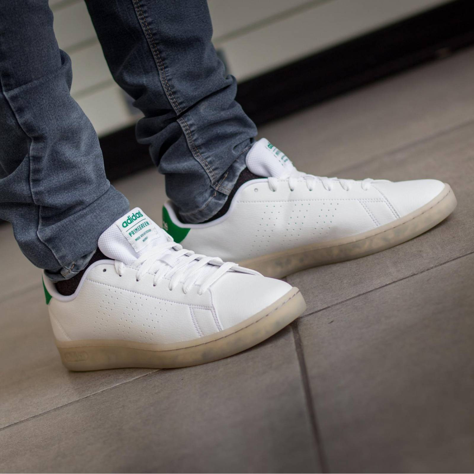 Adidas อาดิดาส รองเท้าผู้หญิง รองเท้าลำลอง CFW W Advantage Eco FY9679 ...
