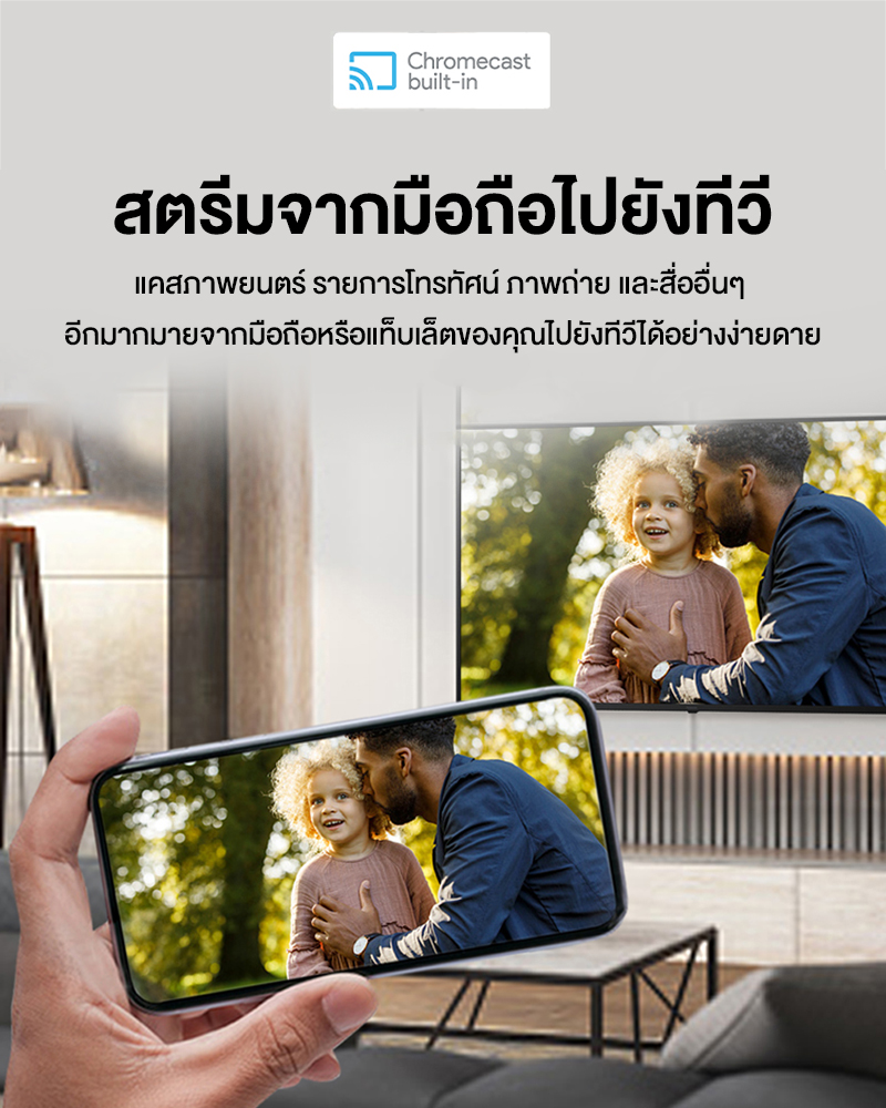 Panasonic TV รุ่น TH-55MX800T 4K TV ทีวี ขนาด 55 นิ้ว Google TV