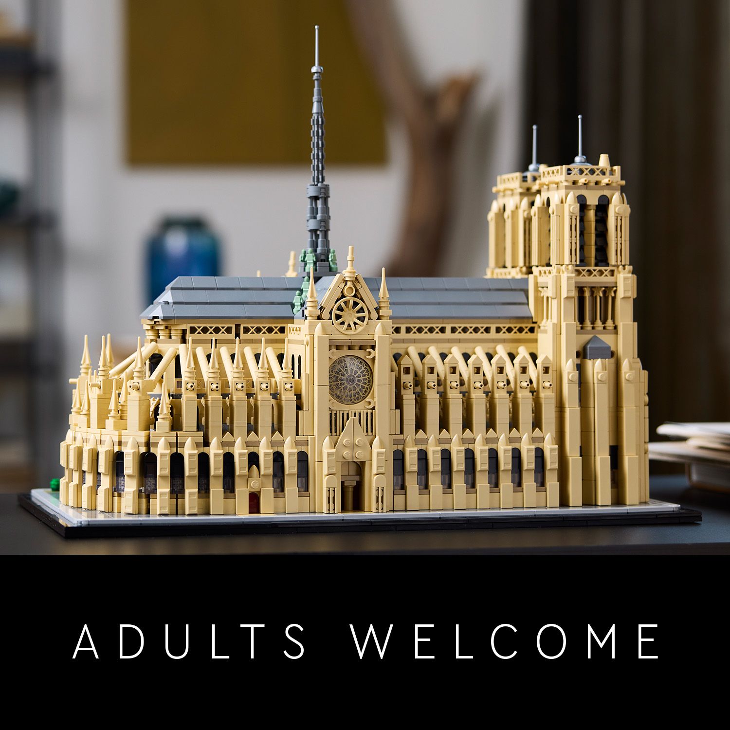 Vitrine transparente en acrylique, compatible avec Le*Go 21061 Notre Dame de Paris, vitrine transparente anti-poussière (modèle non inclus) A, 3 mm
